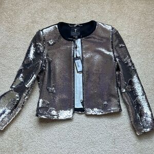 Ted Baker sequin blazer and skirt set, brand new with tag